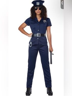California Costume Women's Police Woman Navy Blue Sz S New Halloween Classic #A